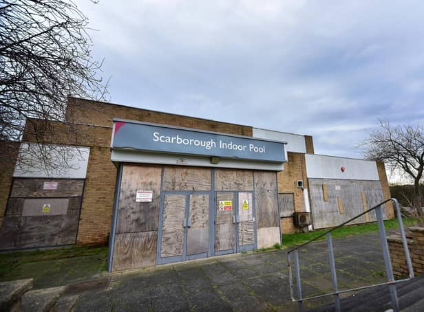 Scarborough's former indoor pool on Ryndle Crescent will be demolished.