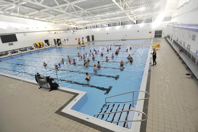 All ages and abilities can enter the sponsored event taking place at pools across the region from May 6-8, including Scarborough Sports Village (pictured), Whitby Leisure Centre and Ryedale Swim & Fitness Centre.