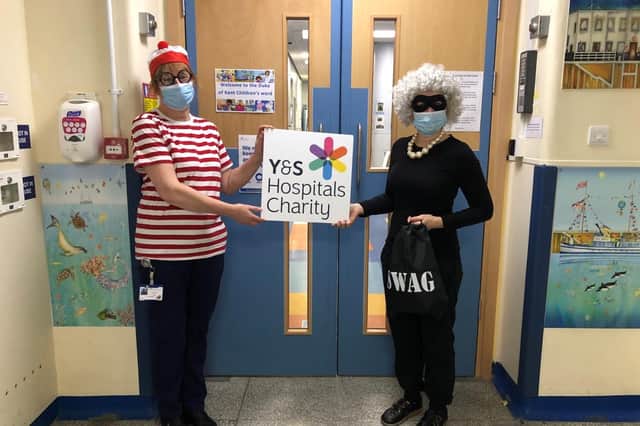 Children in hospital will be able to celebrate World Book Day thanks to local charity, ‘Our Stories Scarborough, Whitby, Filey’, funded by the National Literacy Trust.