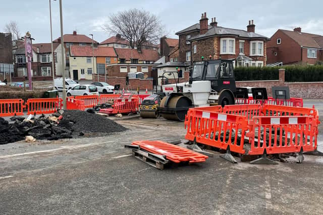 Stepney Road is now closed as part of major roadworks to replace the Crown Tavern roundabout junction.