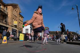 The traditional skipping takes place once again.