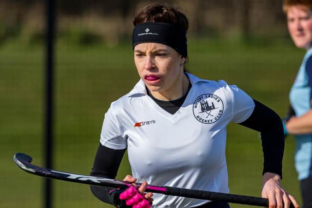 Millie Storr scored in Whitby HC's win