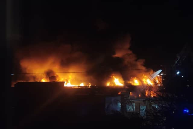 Overdale fire - Pic:Tanya Ross