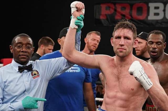 Scarborough boxer Matt Tinker continues unbeaten record with unanimous decision win in Florida