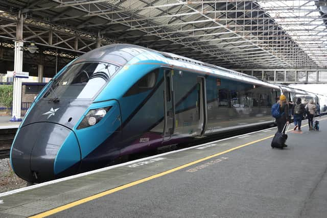 A TransPennine Express train.