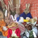 Sparklers Drama Group members are working with puppets to perform their version of the stories of Beatrix Potter.