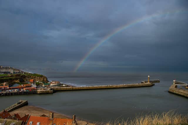 Whitby harbour.