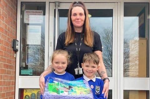 Pupils at Boynton School celebrated World Book Day on Friday with a bundle of 10 new books for their school library, donated by the Morrisons Foundation in partnership with the National Literacy Trust.
