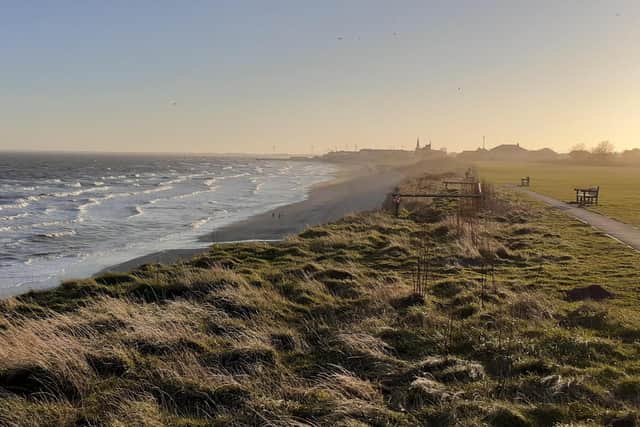 This sweep of coastline looking towards Bridlington from Sewerby Cliffs was captured by Gary Sollitt.