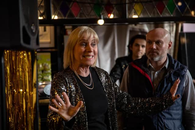 Meriel Scholfield and Chris Hoyle in The Last quiz Show on Earth which is coming the Stephen Joseph Theatre, Scarborough, at the end of March