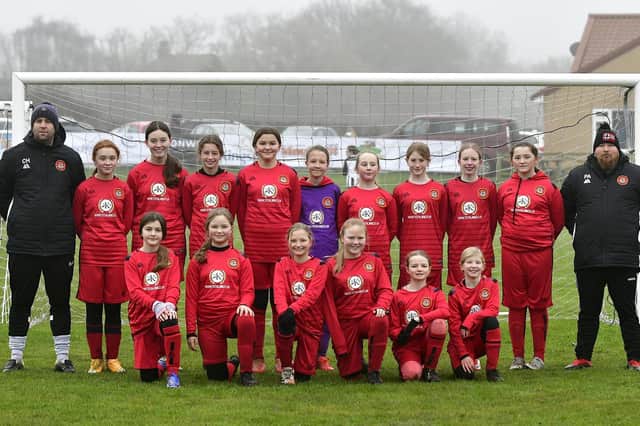 Scarborough Ladies U12s earned a 4-0 win against Poppleton