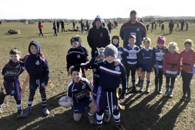 Scarborough RUFC mini rugby stars