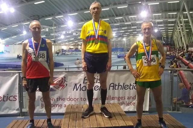 Scarborough Athletic Club's Kevin Archer wins British Masters Indoor Athletics Championships gold medal