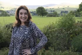 Champion of the county Jane McDonald stops off in Scarborough for her Channel 5 series My Yorkshire