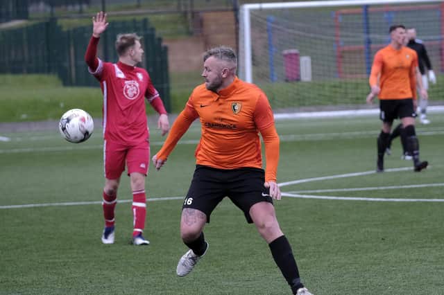 Sean Exley was on target for Edgehill in their 4-0 win against Newlands