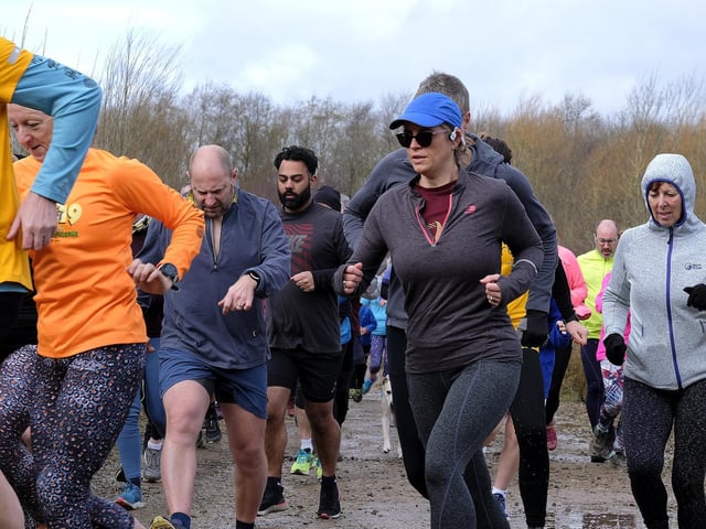 The early stages of the North Yorkshire Water Park parkrun

Photo by Richard Ponter