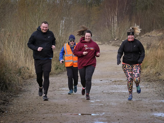 All smiles at North Yorkshire Water Park parkrun

Photo by Richard Ponter