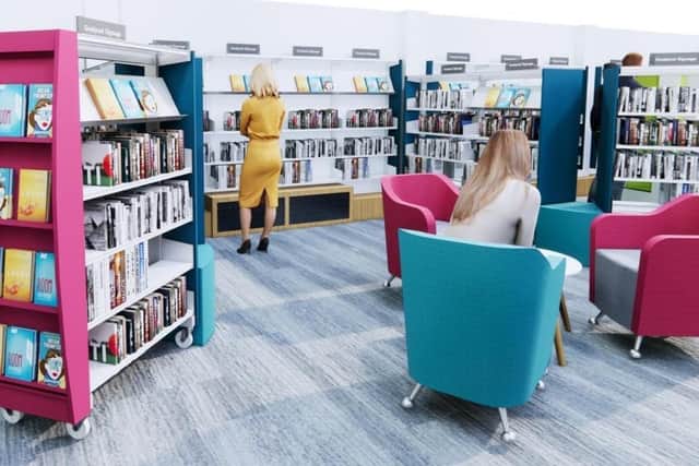 An artist's impression of what Scarborough Library could look like.