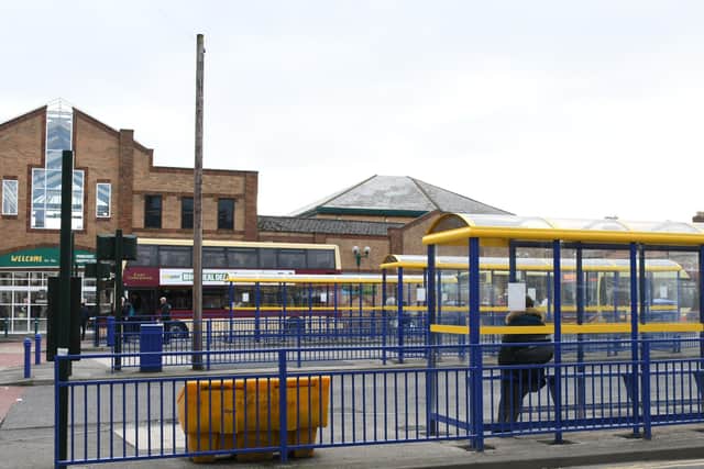 The newly refurbished Bridlington Bus Station.