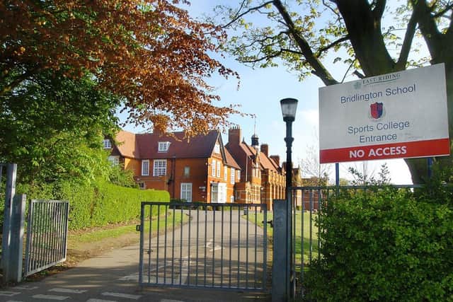 Bridlington School.