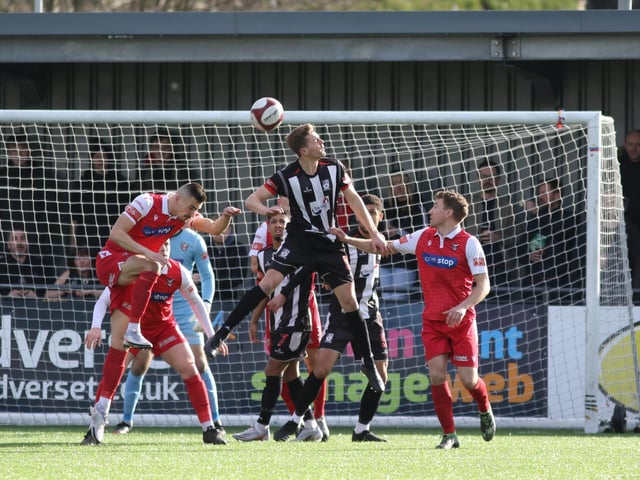 Stafford win a header