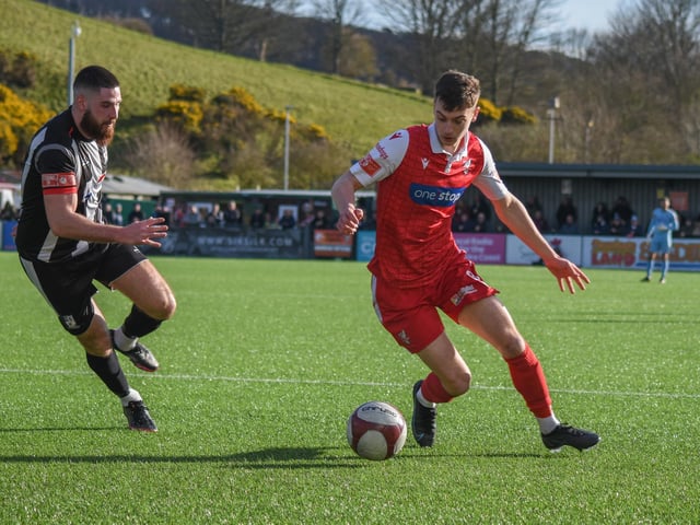 Luca Colville pushes on