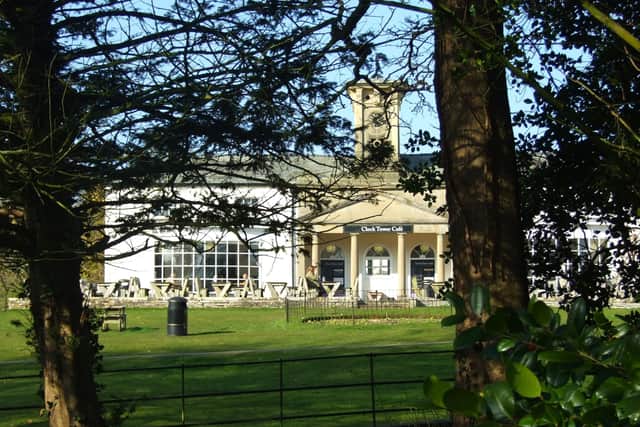 Alan Flynn focuses on Sewerby Hall’s Clock Tower Cafe through the trees for this image.