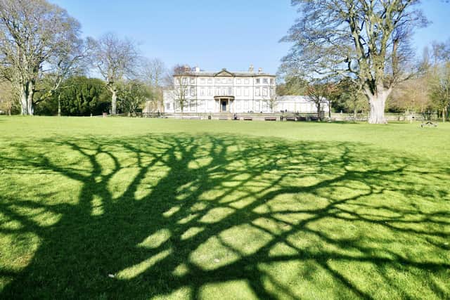 This landscape image of Sewerby Hall was sent in by Aled Jones.