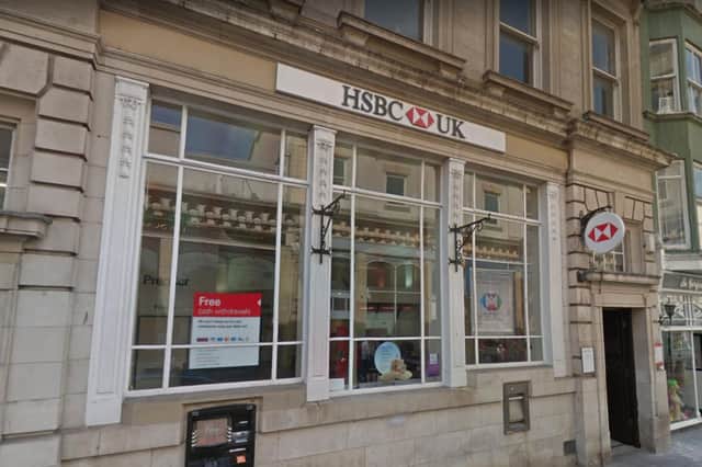 Scarborough's HSBC branch on St Nicholas Street. (Photo: Google Maps)