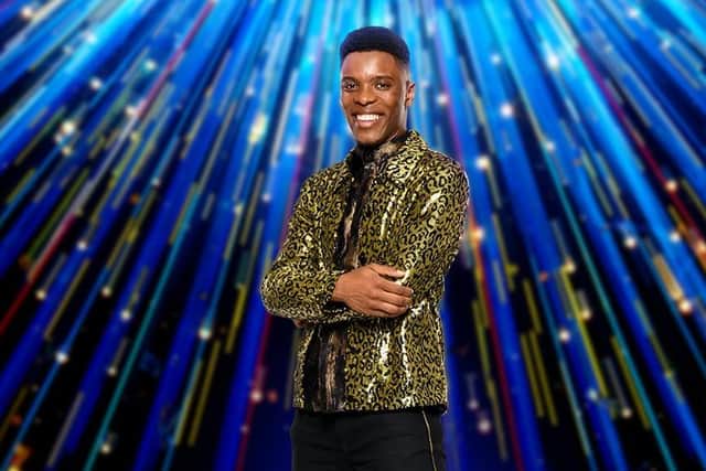 Strictly 2021 semi-finalist and CBBC presenter Rhys Stephenson.