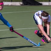 Anna Sweeney making it 2-0 to Whitby Hockey Club Ladies against Gateshead on Saturday morning	    

PHOTOS BY BRIAN MURFIELD