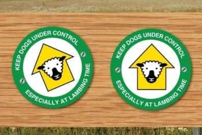 Dog owners are being asked to keep their pets under control during lambing season.