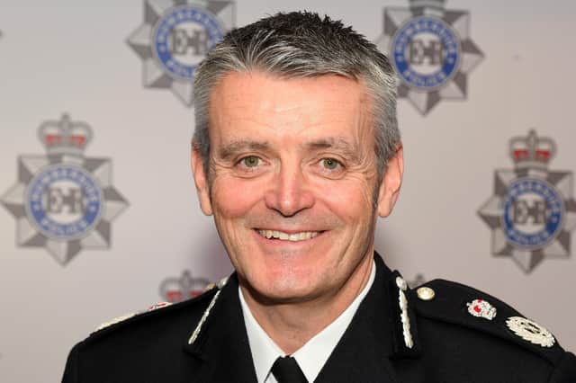 Humberside Police force’s Chief Constable Lee Freeman.