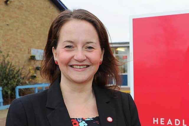 Headlands School teadteacher Sarah Bone.