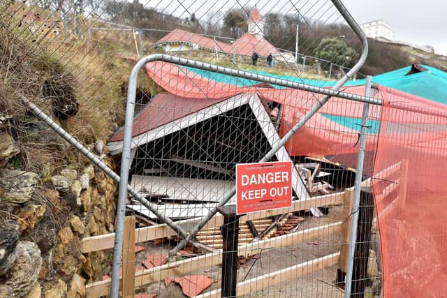Scarborough Council has now approved initial plans to begin rebuilding the chalets.