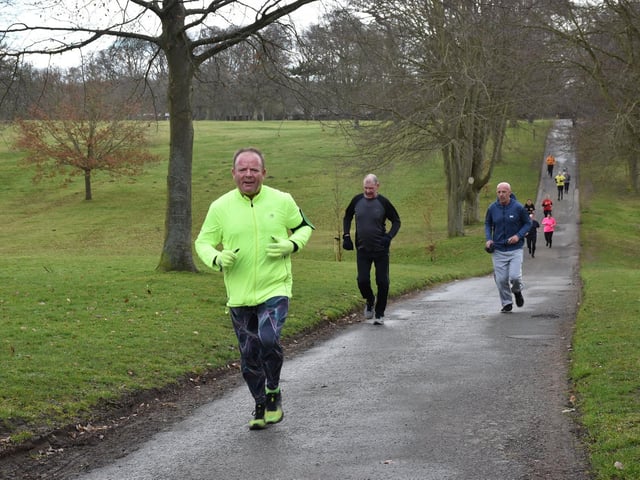 Bridlington Road Runners' Dave Pring in action at Sewerby parkrun
Photo by TCF Photography