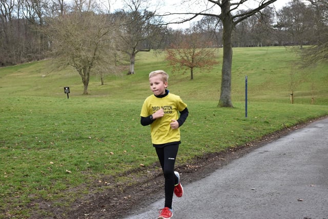 Bridlington Road Runner junior Alexander Fynn works his way around the Sewerby parkrun course

Photo by TCF Photograohy