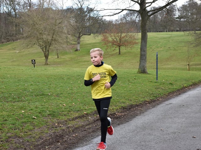 Bridlington Road Runner junior Alexander Fynn works his way around the Sewerby parkrun course

Photo by TCF Photograohy