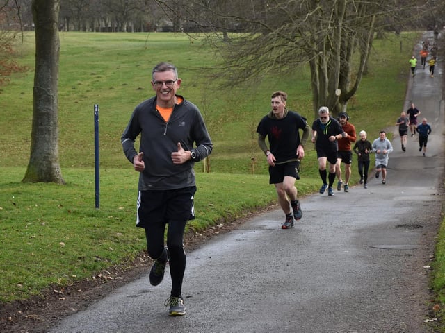 This runner gives Sewerby parkrun the thumbs-up