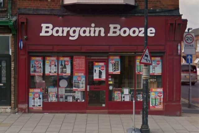 The application for the new bar is for the Bargain Booze unit on Falsgrave Road. (Photo: Google Maps)