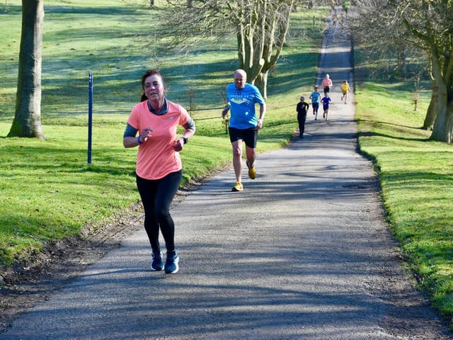 Battling on at Sewerby Parkrun