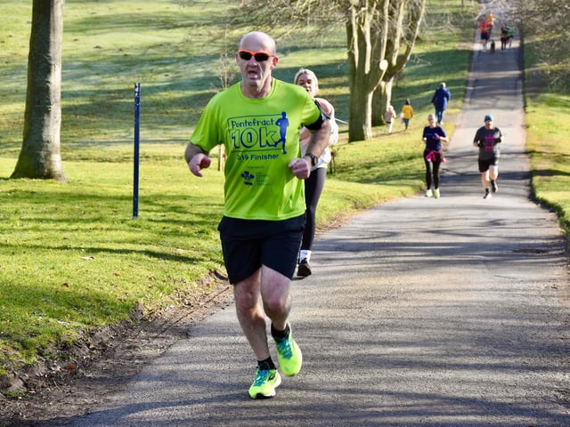 Sewerby Parkrun action