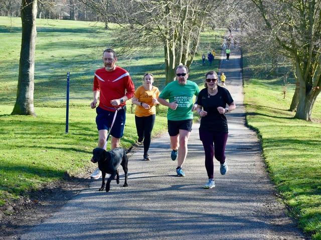 Takin on the Sewerby parkrun