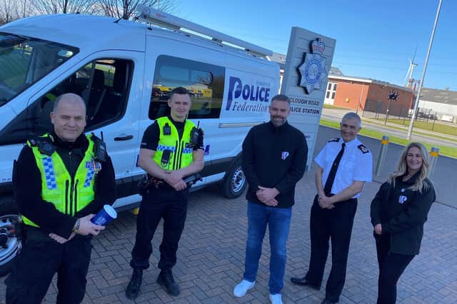 The new Humberside Police welfare van – dubbed ‘Brews and Twos’ - has been jointly funded by the force’s Welfare and Benevolent Fund, UNISON and the Police and Crime Commissioner.