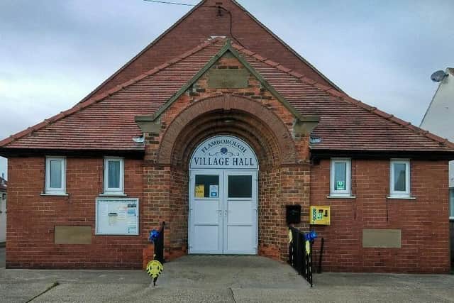 Flamborough village hall.