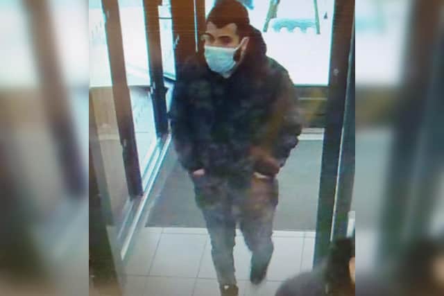 North Yorkshire Police are searching for a man who may have information about a stolen iPhone.