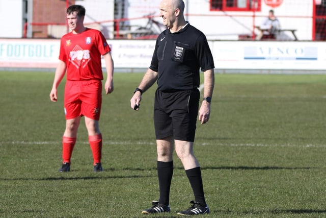 The referee for the Bridlington Town Rovers home match against Goole United

Photo by TCF Photography