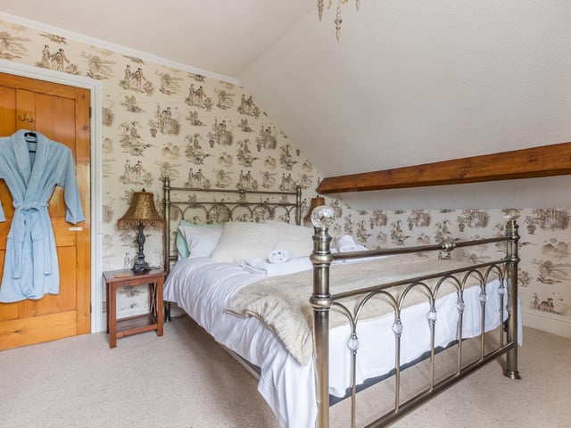 One of the character bedrooms on the second floor.