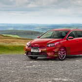 Looking good - the Ceed SW is a long and spacious car