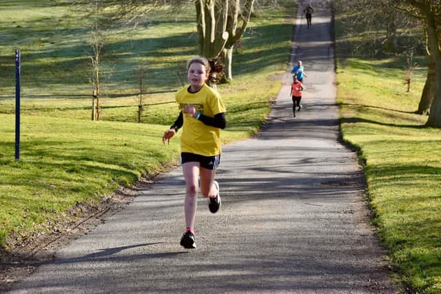 Youngster Evie Lakes earned a PB at Sewerby Parkrun
Photo by TCF Photography